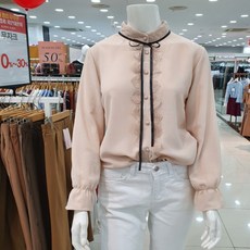 무자크 리본레이스블라우스MJ7WBL19