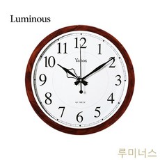 DRW768B19 무소음 사무용 하이그로시400 벽시계 루미너스 인테리어 디자인 벽시계, 두리몰 본상품선택