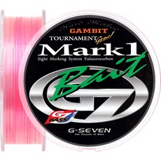 지세븐 와일드피싱 G7토너먼트 마크1 베이트 카본 루어라인 낚시줄, 마크1 베이트 20LB, 1개