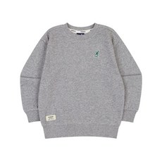 [캉골키즈] 클럽 로고 스웻셔츠 QC 0002 멜란지 그레이(AQCCRT00020MY)