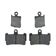 호환 오토바이 전면 브레이크 패드 자동 변속기 모델 VFR1200F DCT GT, 01 1 PAIR