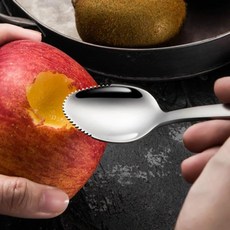 정품스텐 과일스푼긁어먹는 톱니숟가락 과일스푼 스텐숟가락 스텐스푼 스테인리스숟가락;ah;+nas*, [-옵션:상품선택-]