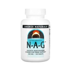 소스 네츄럴 NAG N 아세틸 글루코사민 500mg 120정 아미노당 효능 효과, 1개