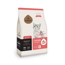 피니키 캣 센서티브 스킨앤스토머크 치킨&살몬 6kg 고양이사료, 1개, 단품