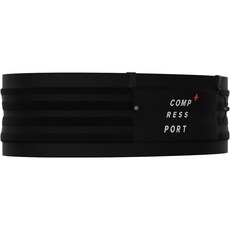 Compressport Free Belt Pro - black 러닝 런닝 조깅 달리기 벨트 수납함, XL/XXL (+110 cm +43