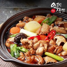 [춘천닭갈비]국내산 닭으로 만든 안동식 순살찜닭 1kg, 1개