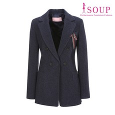 (영캐주얼)SOUP 테일러드 리본 재킷 SVBJK80