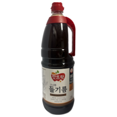 맛뜨락 고소한 들기름 1.8L 중국산 동방제유, 1개