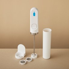 블루보틀 나노포머 V2 서브미니멀 밀크폼 전동 휘핑 우유 거품기, 옵션1