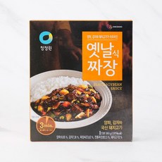 청정원 옛날식짜장, 180g, 1개