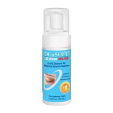 OCuSOFT 뚜껑 스크럽 폼 플러스 1.68 온즈 (50ML)