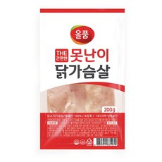 올품 못난이 생 닭가슴살 냉동 3kg 200g X 15봉 스마트팩, 1.못난이닭가슴살(200gX15)조각, 15개