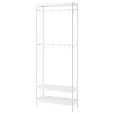 이케아 마카페르 스탠드행거 선반 신발장 드레스룸 78x32x200cm, 705.309.87