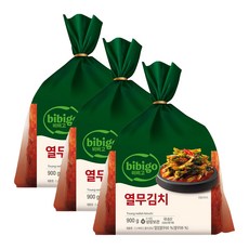 비비고 열무김치 900g 3개