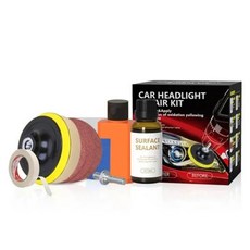 자동차 헤드라이트 복원 키트 자동 헤드램프 렌즈 연마 갈이 갈기, 1) Kits