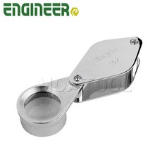 엔지니어SL-50 10X 휴대용 돋보기 루페 ENGINEER, 1개