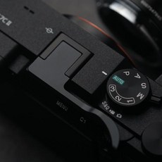 카메라 핫슈 커버 소니 ILCE-7CM2 알파 7C II A7c2 용 썸업 그립 어댑터 액세서리 장식, 02 Black_01 FOR A7c A7c2