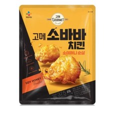 고메 CJ 소바바치킨 소이허니 순살 375g, 3개