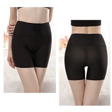 여성용 드로즈 노라인 와이존 속바지 힙업 미니 생리거들 사각팬티 똥배 팬티 블랙 스킨 검정 살색