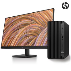 HP PRO TOWER 400 G9 코어 i3-14100 + 27형 모니터 세트 사무용컴퓨터 업무용 데스크탑+모니터 세트, PRO TOWER 400 G9 코어 i3, WIN11 Home, 512GB, 8GB, 블랙