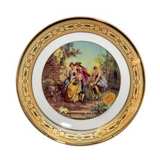 바바리아명화접시