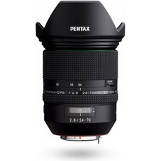 HD PENTAX-D FA 24-70mmF2.8ED SDM WR 고성능 표준 줌 렌즈 24mm 초광각 내후성 구조 뛰어난 이미징 파워 ED 유리 비구면 렌즈, 단일옵션
