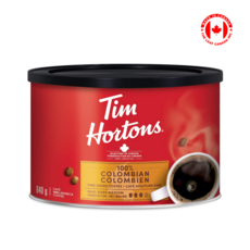 팀홀튼 캐나다 팀홀튼 Tim Hortons 원두 분쇄 커피 콜롬비안 640g, 1개