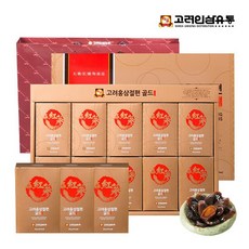 고려인삼유통 고려홍삼 절편골드 plus 20g x 10box + 쇼핑백, 단품, 단품