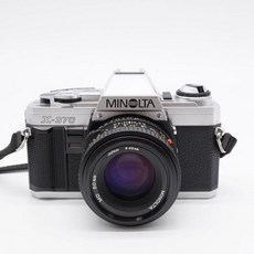 미놀타 X370 35mm SLR 필름 카메라 스탠다드 MD 수동 포카싱 줌 렌즈 갱신