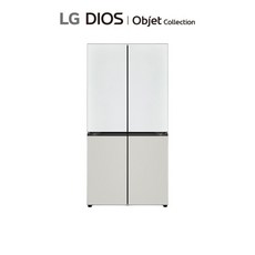 [LG전자] [원매직] LG 오브제 매직스페이스 냉장고 화이트/화이트그레이 875L (M8, 색상:화이트