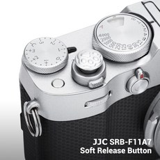 JJC 후지 X-T50 / X100VI / X-M5 / 라이카 D-LUX 8 / 니콘 ZF 카메라 클래식 셔터 소프트 버튼, SRB-F11A7, 1개