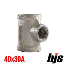 국산 스텐 304 이경티 T 40x30A / SUS 304 스텐레스 소켓 무독성 부속 연결