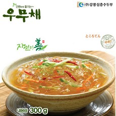 국내산 저칼로리 우무채 300g 우뭇가사리 6팩 (안심포장)