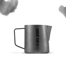 스테인리스 스틸 악어 스파우트 우유 거품 커피 에스프레소 스팀피처, Silver Spot, 400ML, Silver Spot, 1개