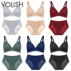 Volish 볼리쉬 노와이어 보정 브라 팬티 12종 세트 1035S12 마감임박!!!