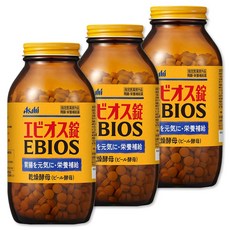 (일본 직배송) 에비오스 2000정 세트 천연 맥주효모