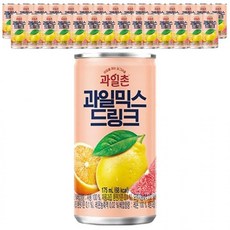 과일믹스 과일촌 드링크 175ml 해태 30캔 과일믹스175ml 과일믹스드링크, 30개