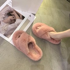 호텔 룸슈즈 집에서신는슬리퍼 무소음 소프트퍼 털실내화 임산부 조리원 자주 신는 실내화