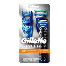 질레트 트리머 퓨전글라이드 레이저 남성 스타일러 본체만 / All Purpose Gillette Styler: Beard Trimmer Men's Razor & Edger, 1개