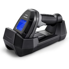 정품 2D 바코드 스캐너 ONEWSAN 무선 QR 코드 2 in 1 휴대용 스탠드 2.4G 및 USB 유선 연결 1DPDF417 데이터 매트릭스 자동 리더기 198080