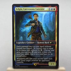 LTR LTC FOIL1-02 TCG 카드 홈 플레이 프록시 원 링 솔 링 그레이몬드 Avacyns Stalwart Rhistic Study Edgin Larcenous, 1개, 29) 1242 SLD