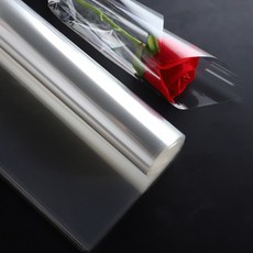 투명 opp 필름 롤 오피피 비닐 꽃 포장지 50cmX50M 선물포장 꽃다발만들기 꽃꽂이수업 대형꽃다발 쿠키포장