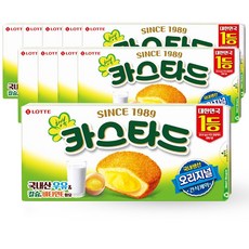 롯데 카스타드 오리지널, 138g, 10개