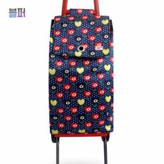 스마트클라우드 생활용품 폴더블 핸드캐리어(하트플라워) 생활잡화 집안용품 집안잡화 가정잡화
