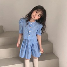 여아크롭블라우스