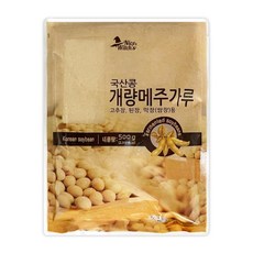 NICE WITCH'S 한국 전 발효 콩 파우더 500 / 1.1 - 100% 한국 대두 메주 파우더 고추장 고추장 고추, 500g, 1개