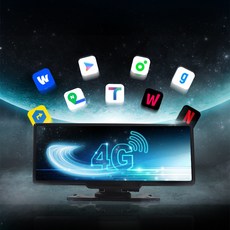 카플레이 모니터 안드로이드 오토 올인원 블루투스 네비게이션 무선 블랙박스 후방카메라