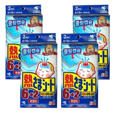 고바야시 네츠사마시트 (6+2매) 해열시트, 4개