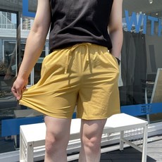 에르브 1+1 쫀쫀한 에센셜 쇼츠 스판 반바지 트레이닝 남녀공용