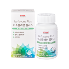 (유통기한 24년 7월 19일) GNC 이소플라본 플러스 (1 000mg 60정 30일분)